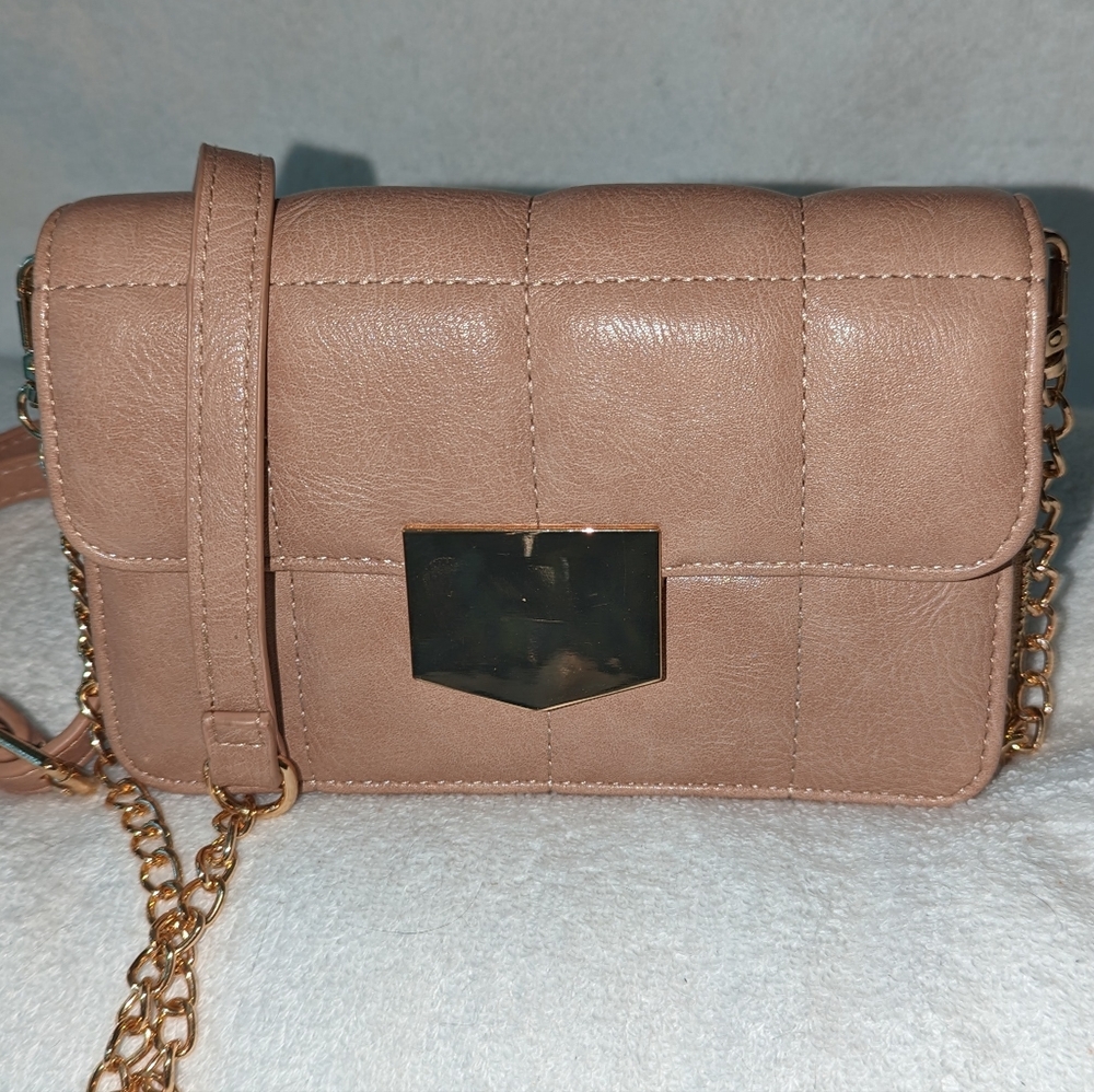 Mida Luxe vegan leather Alina crossbody bag.